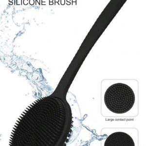 Body Brush Silicone Black