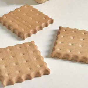 Coasters Cookie Wooden 2 pcs
